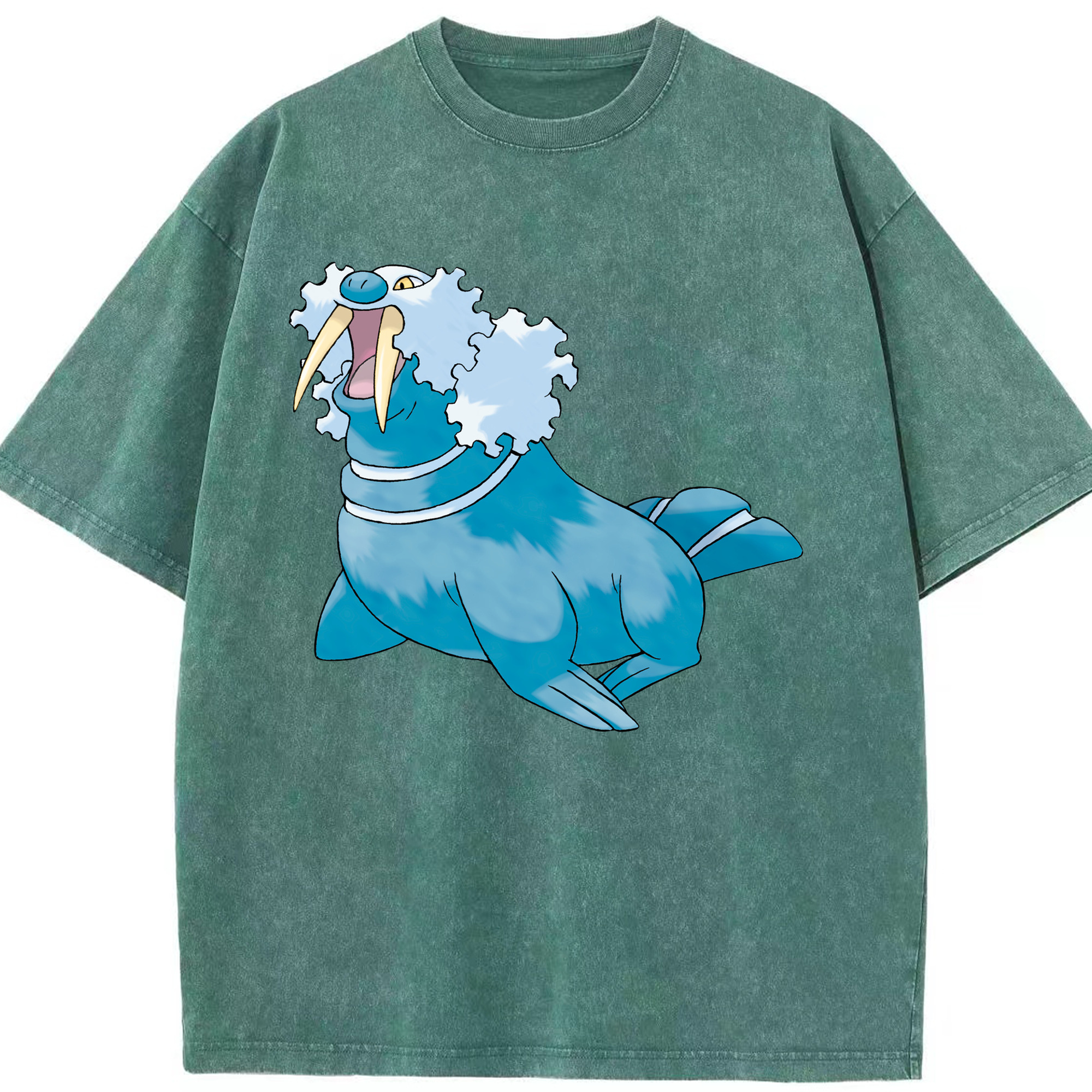 （画像用） ポケットモンスター Pokémon 綿100% ヴィンテージ風 半袖Tシャツ（フロントプリント）